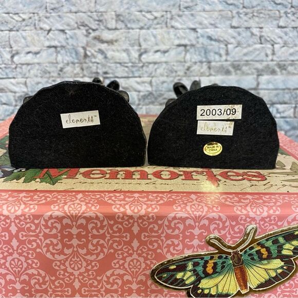 Vintage Pineapple Sculpted Resin Book Ends Heavy Set of Two - Picture 5 of 6